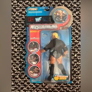WWF Wrestlemania 17 Series 8 Rikishi 2000 WWE Jakks Pacific RARE VARIANT